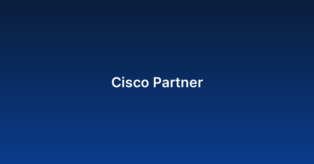 Cisco Partner