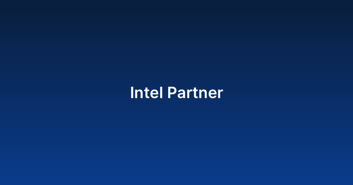 Intel Partner