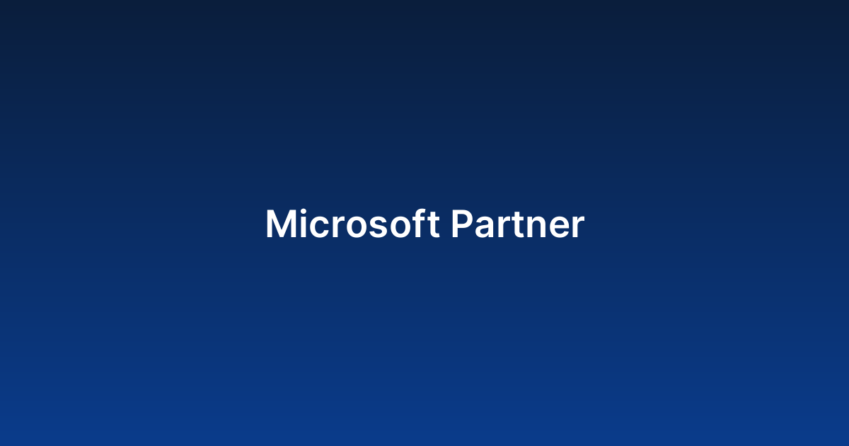 Microsoft Partner